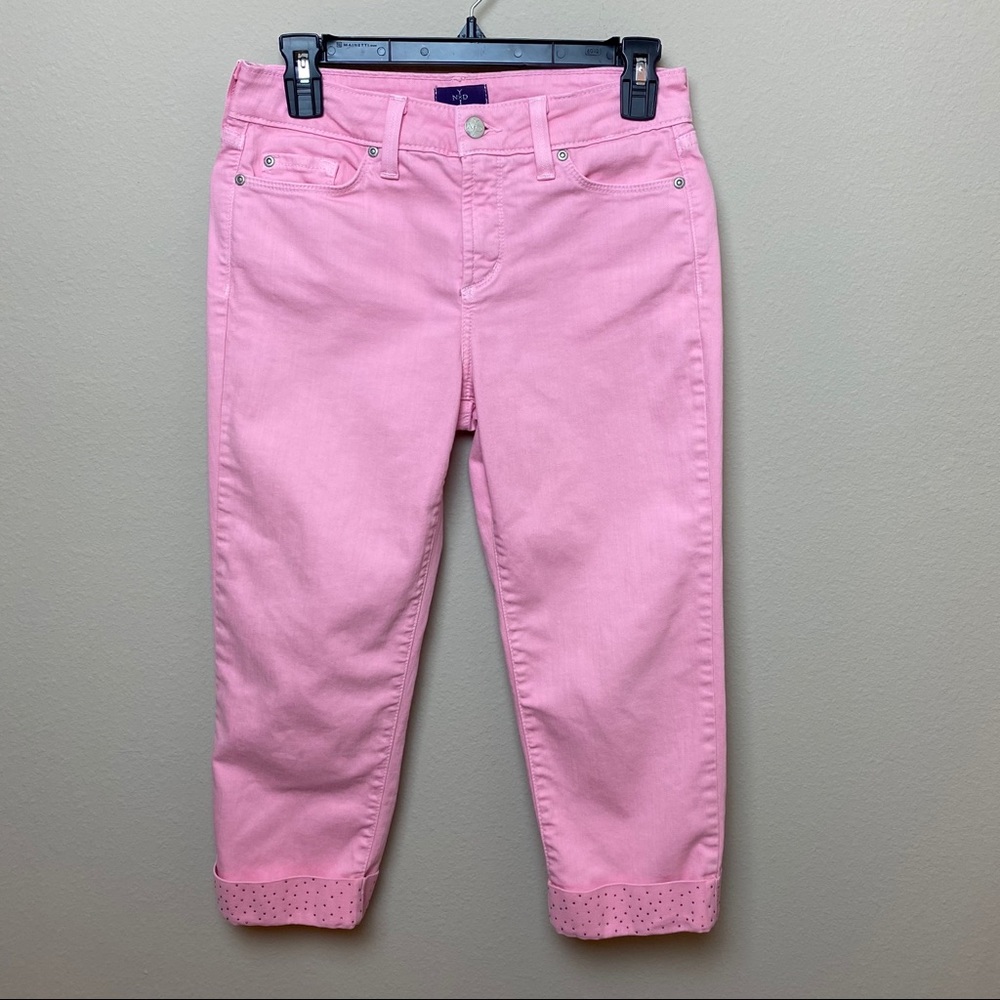 NYDJ | Alyssia Rhinestone Cuff Crop Jeans